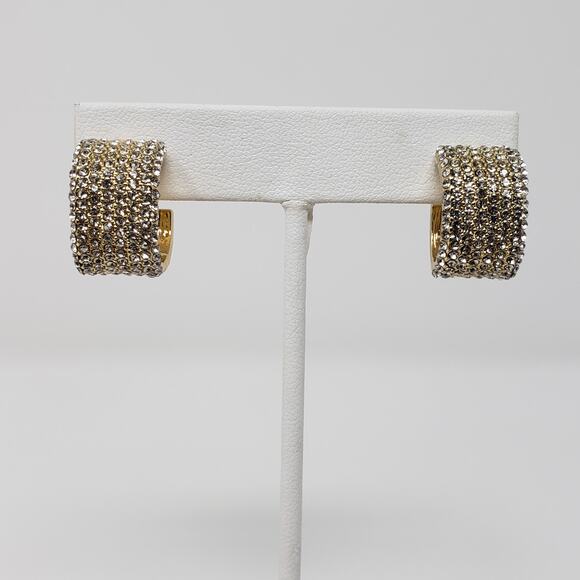 NWT Sugarfix by Baublebar 2 Pack Cuff Style Post Gold-Tone Earrings Women's - Picture 7 of 10